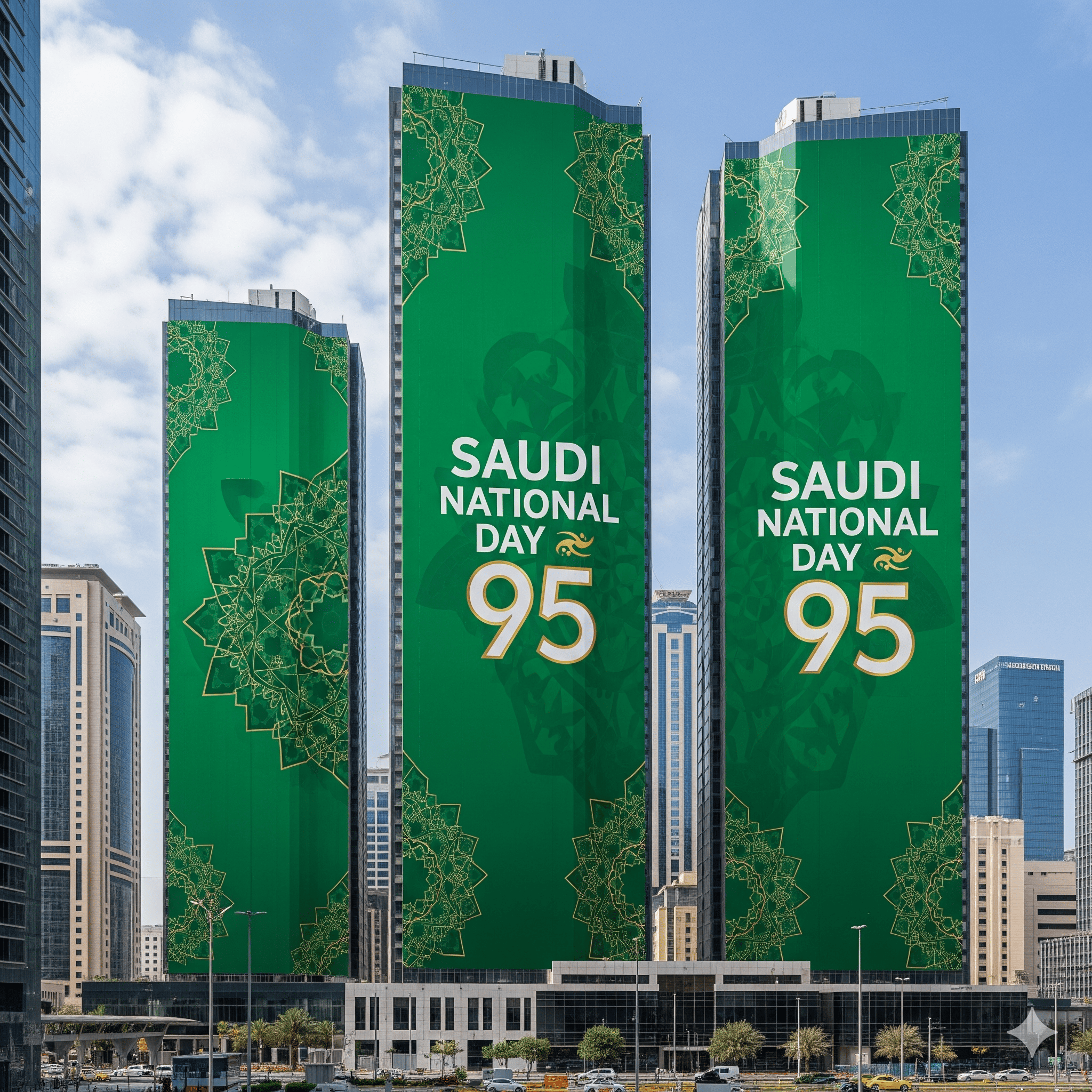 ستيكرات اليوم الوطني السعودي 95 - ملصقات وطنية للابراج